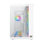 Xigmatek Aqua Ultra Dual Chamber RGB Mid-Tower Gaming Case - White | EN40689 - Image 6