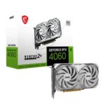 Nvidia GeForce RTX 4060 8GB - MSI Ventux 2X OC White