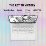 ASUS ROG Zephyrus G16 2023 - (i9-13900H/ RTX 4070 / 32GB RAM / 1TB SSD / 16.0 FHD+ 165 Hz / 2 Year Warranty) GU604VI-N3023W-WHITE - Image 7