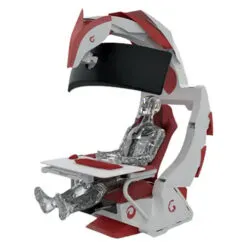 DXRacer Ingrem G1 All-In-One Computer Seat Gaming Pod ( Red \ White )