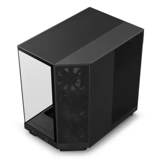 NZXT H6 Flow Dual Chamber PC Case - Black