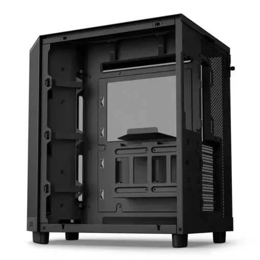 حقيبة الكمبيوتر NZXT H6 Flow ذات الحجرة المزدوجة - أسود