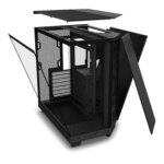 NZXT H6 Flow Dual Chamber PC Case - Black