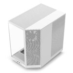 NZXT H6 Flow Dual Chamber PC Case - White
