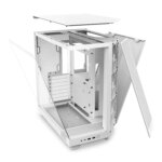 NZXT H6 Flow Dual Chamber PC Case - White
