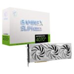Nvidia GeForce RTX 4070 TI 12 GB | MSI Gaming X SLIM White