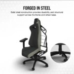 Corsair TC200 Fabric Black Gaming Chair | CF-9010049-WW - Image 4