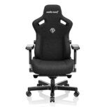 AndaSeat Kaiser 3 Series Fabric  Premium Gaming Chair - Carbon Black