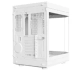 WJ Coolman Y40 6 RGB Fans Mid-Tower Gaming PC Case - White - Image 5