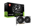 Nvidia GeForce RTX 4070 (Super) 12 GB- MSI Ventus 2X