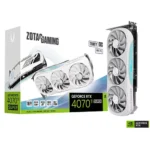 Nvidia GeForce RTX 4070 TI (Super) 16 GB- Zotac Trinity  ( White Edition ) - Image 6