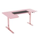 WJ Coolman L-Shaped Gaming Desk ( 160 X 100 CM) - Pink
