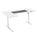 Wjcoolman L-Shaped Gaming Desk ( 160 X 100 CM) - White - Image 3