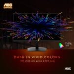 AOC 24G15N Gaming Monitor ( 24 " / FHD / 180 Hz / 1ms / Flat/ VA ) - Image 4