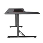 WJ Coolman L-Shaped Gaming Desk ( 160 X 100 CM) - Black - Image 3