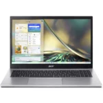 ACER ASPIRE 3 NX.K6SEM.00L ( Intel Core i5 1235U/ 8GB RAM/ 512GB SSD/15.6"FHD IPS/ Intel IRIS Xe Graphics/ Win11 Home/ Eng-Arab K/B, Silver)