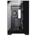 WJ Coolman Robin 1 Vision PC Case 4 ARGB Fans - Black - Image 5