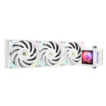 Thermal right Elite Vision 360 ARGB WHITE AIO CPU Liquid Cooler,IPS LCD Screen with 320*320 Resolution,for AM4/AM5/Intel LGA1700/1851,’2.73 inch’Magnet-Absorbent LCD Screen for Images - Image 2