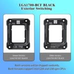 Thermalright LGA1700-BCF Black 12/13 Generation Intel Anti-Bending Fastener, Bending Type Pressure Plate, CPU Fixed Fastener, Full-Fitting Fixed Non-Marking Installation, Standard for Coolers - Image 6