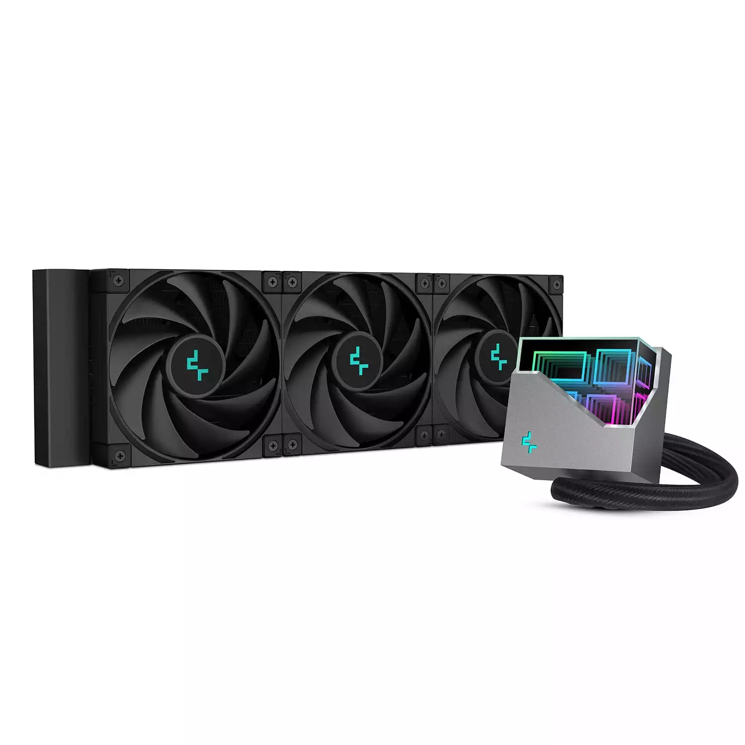 61SQU4CXKTL._SL1500_ DeepCool LT720 360mm High Performance AIO CPU Cooler - Image 1