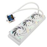 Thermal right Elite Vision 360 ARGB WHITE AIO CPU Liquid Cooler,IPS LCD Screen with 320*320 Resolution,for AM4/AM5/Intel LGA1700/1851,’2.73 inch’Magnet-Absorbent LCD Screen for Images - Image 9
