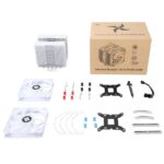 Thermalright Peerless Assassin 120 SE ARGB White CPU Air Cooler, 6 Heat Pipes Cooler, Dual 120mm C12CW-S PWM Fan, Aluminium Heatsink Cover, AGHP Technology, for AMD AM4 AM5/Intel 1700/1150/1151/1200 - Image 10