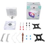 Thermalright Assassin X 120 Refined SE WHITE ARGB CPU Air Cooler, 4 Heat Pipes, TL-C12CW-S PWM Quiet Fan CPU Cooler with S-FDB Bearing, for AMD AM4 AM5/Intel 1700/1150/1151/1200 - Image 10