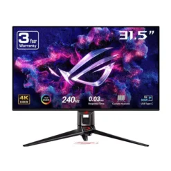 Asus ROG Swift OLED PG32UCDM Gaming Monitor ( 32" / 4K / 240Hz / OLED / 0.03ms/ G-Sync)