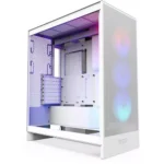 NZXT H7 Flow ATX Mid Tower Gaming Case - White RGB