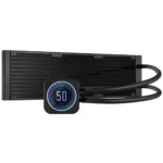 Corsair ICUE H150i Elite XT LCD 360mm AIO CPU Cooler - Black - Image 4