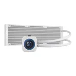 Corsair ICUE H150i Elite XT LCD 360mm AIO CPU Cooler - White - Image 4