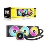 Corsair ICUE H150i Link 360mm AIO CPU Cooler - Black - Image 9