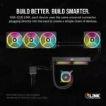 Corsair ICUE H150i Link 360mm AIO CPU Cooler - White - Image 5