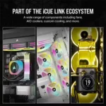 Corsair ICUE H150i Link 360mm AIO CPU Cooler - White - Image 2