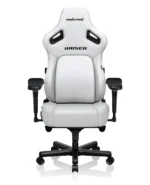 AndaSeat Kaiser 4 - XL  Series Premium Gaming Chair- PVC Leather - Cloudy White - Image 4