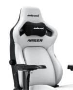 AndaSeat Kaiser 4 - XL  Series Premium Gaming Chair- PVC Leather - Cloudy White - Image 2