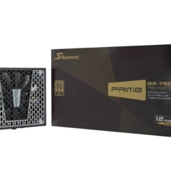 Seasonic PRIME GX-750, Full Modular, Fan Control in Fanless, Silent, and Cooling Mode, Perfect Power Supply for Gaming and High-Performance Systems, SSR-750GD2