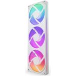 NZXT F360 RGB CORE 360mm RGB LED Fan Unit – Quiet & Efficient Cooling - White  | RF-U36HF-W1 - Image 10