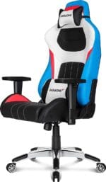 AKRacing Masters Series Premium Gaming Chair with High Backrest, Recliner, Swivel, Tilt, Rocker and Seat Height Adjustment Mechanisms - Tri | AK-PREMIUM-TRI - Image 3