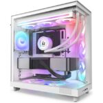 NZXT F360 RGB CORE 360mm RGB LED Fan Unit – Quiet & Efficient Cooling - White  | RF-U36HF-W1 - Image 7