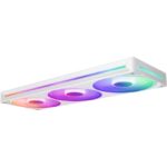 NZXT F360 RGB CORE 360mm RGB LED Fan Unit – Quiet & Efficient Cooling - White  | RF-U36HF-W1 - Image 2