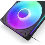 NZXT F360 RGB CORE 360mm RGB LED Fan Unit – Quiet & Efficient Cooling - Black | RF-U36HF-B1 - Image 5