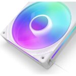 NZXT F360 RGB CORE 360mm RGB LED Fan Unit – Quiet & Efficient Cooling - White  | RF-U36HF-W1 - Image 8