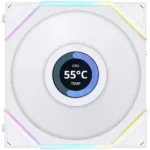 Lian Li UNI FAN TL120 LCD RGB Fan - White | G99.12TLLCD1W.00
