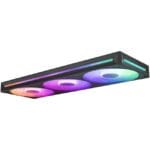 NZXT F360 RGB CORE 360mm RGB LED Fan Unit – Quiet & Efficient Cooling - Black | RF-U36HF-B1 - Image 4