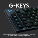Logitech G815 RGB Mechanical Gaming Keyboard - Black | 920-008992 - Image 5
