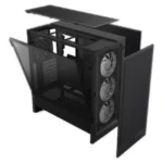 NZXT H5 Flow (2024) Mid-Tower PC Case - Black RGB - Image 3