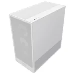 NZXT H5 Flow (2024) Mid-Tower PC Case -  White RGB - Image 6