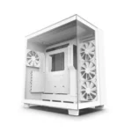 NZXT H9 Flow PC Case Mid Tower  -  White