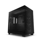 NZXT H9 Flow PC Case Mid Tower  -  Black